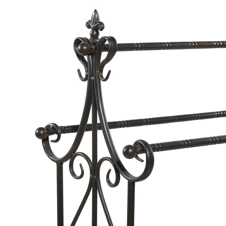 Rod iron quilt discount rack